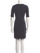Theory Crew Neck Mini Dress