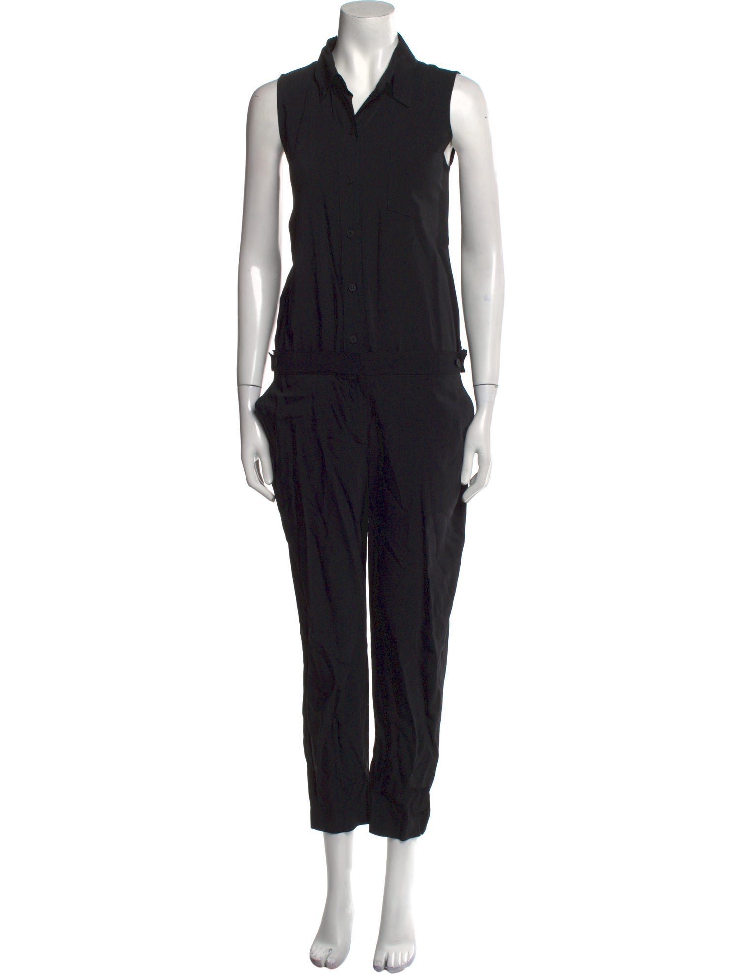 Theory V-Neck Jumpsuit