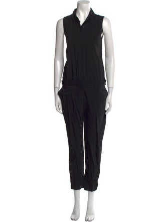 Theory V-Neck Jumpsuit