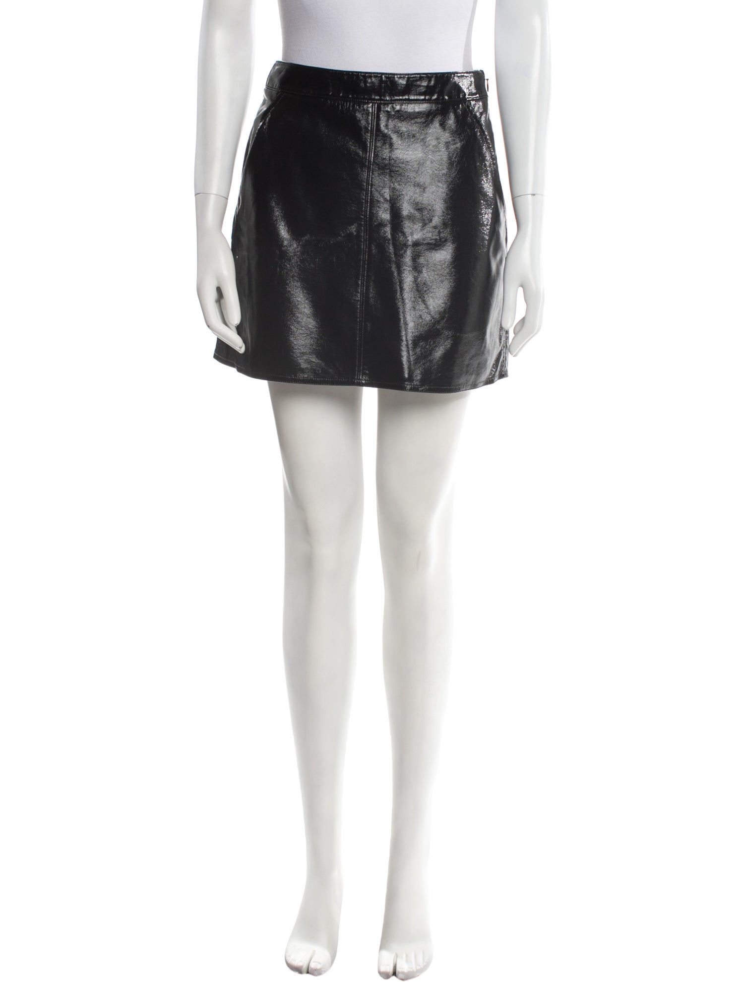 Theory Pleated Accents Mini Skirt