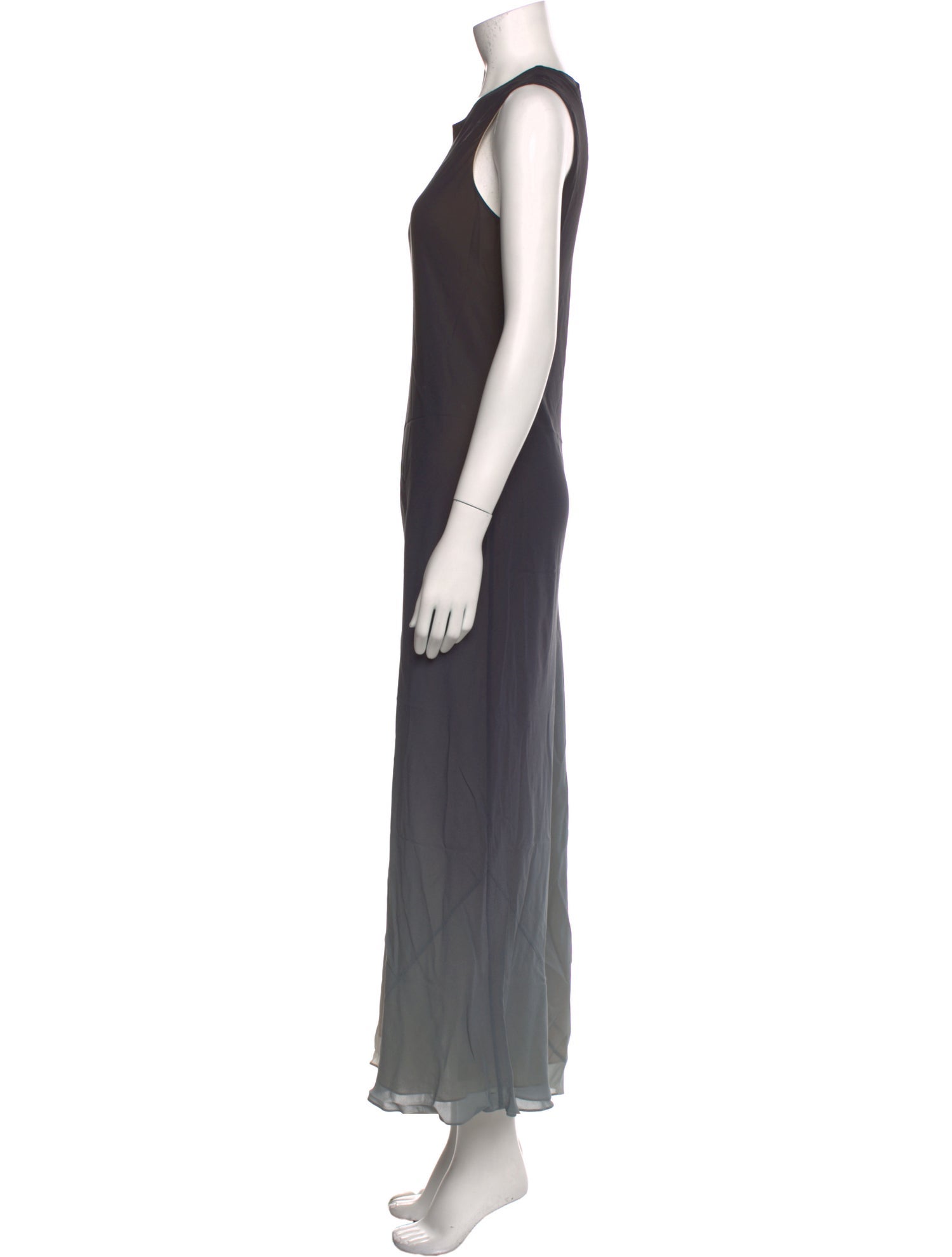 Theory Silk Long Dress