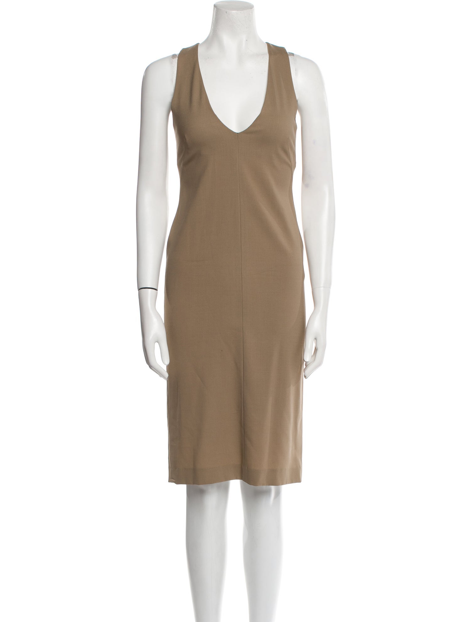 Theory Wool Knee-Length Dress