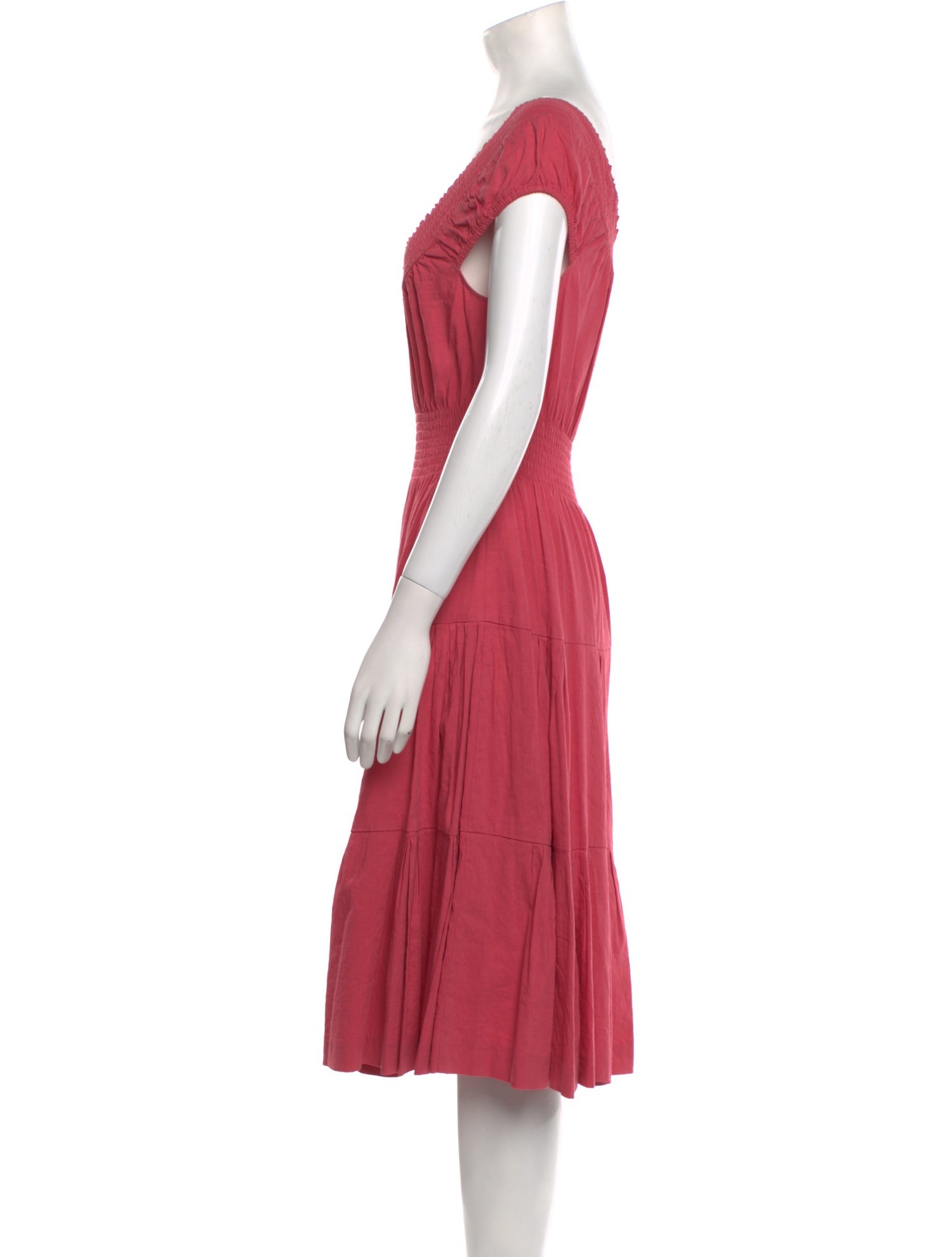 Theory Linen Knee-Length Dress