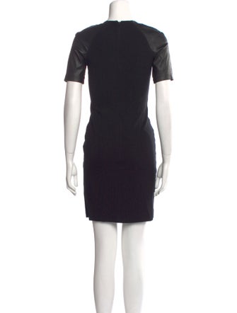 Theory Leather Mini Dress