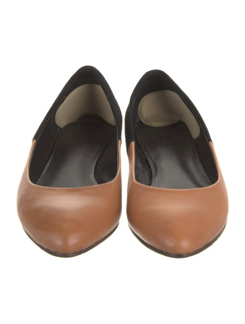Theory Suede Ballet Flats
