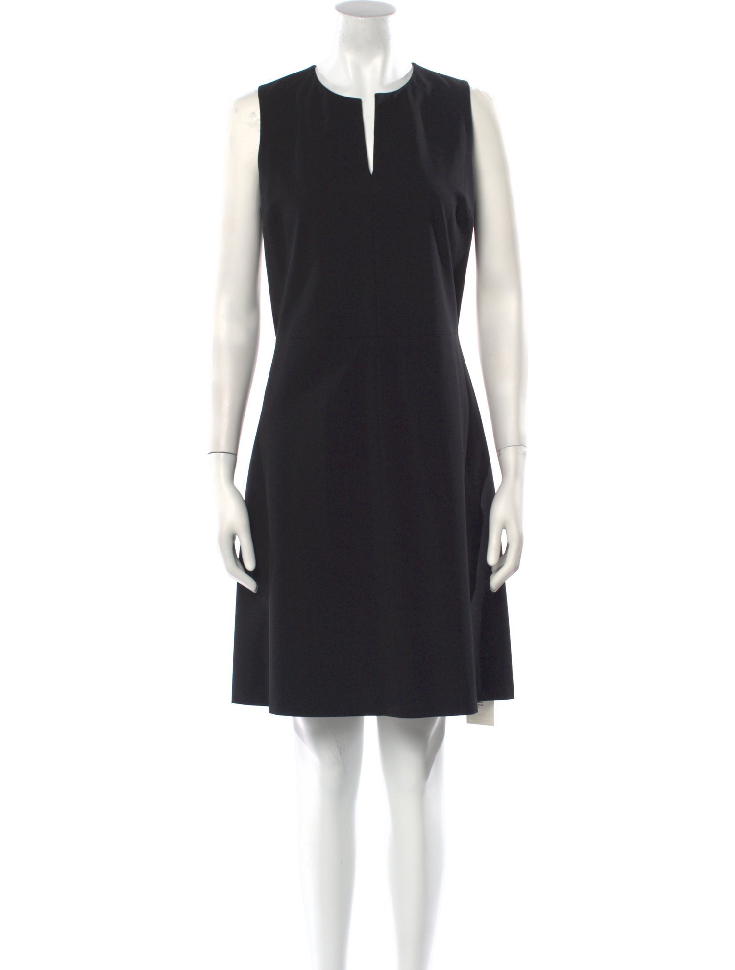 Theory Virgin Wool Knee-Length Dress