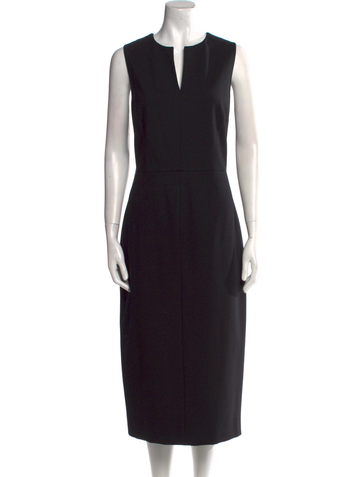 Theory V-Neck Long Dress