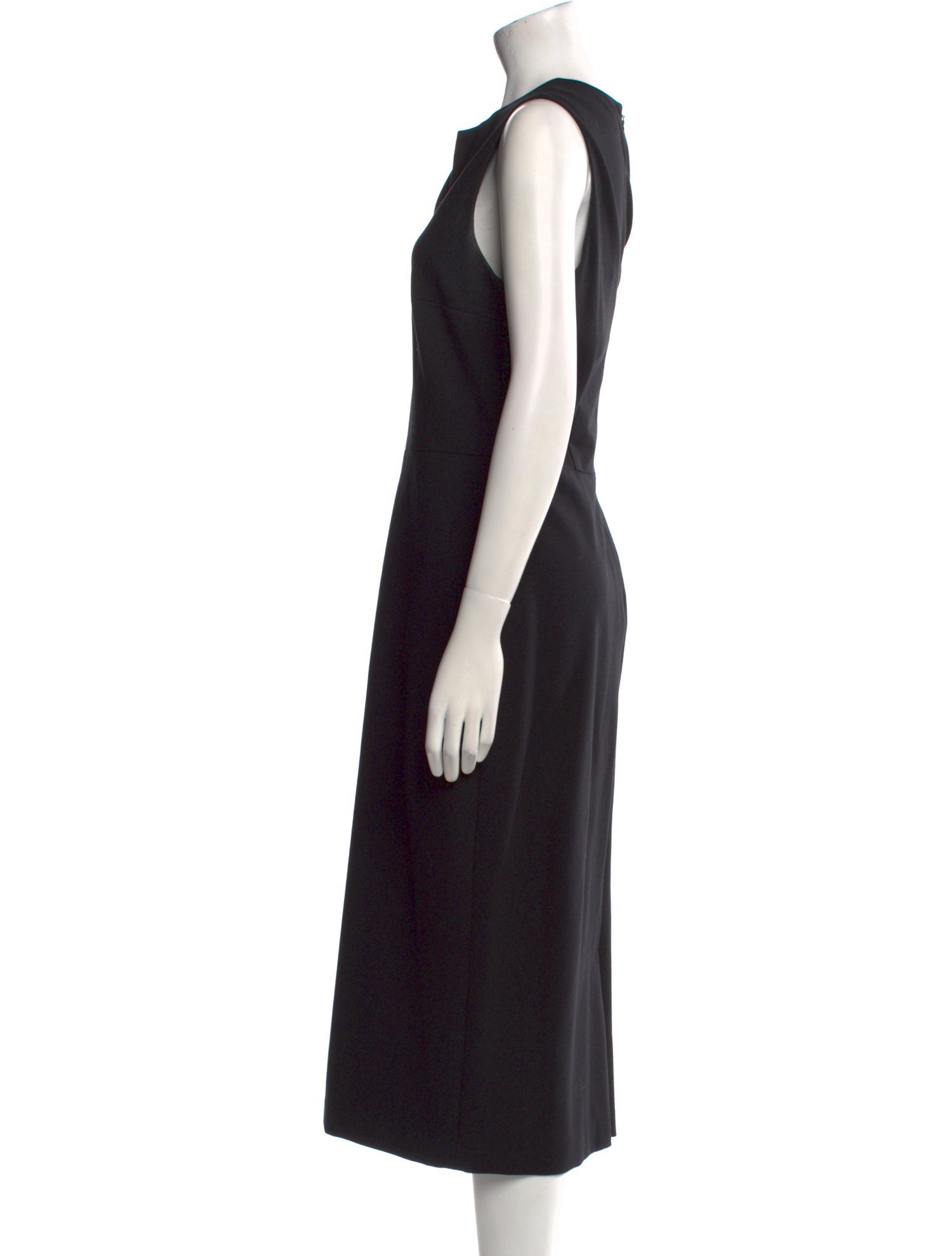 Theory V-Neck Long Dress