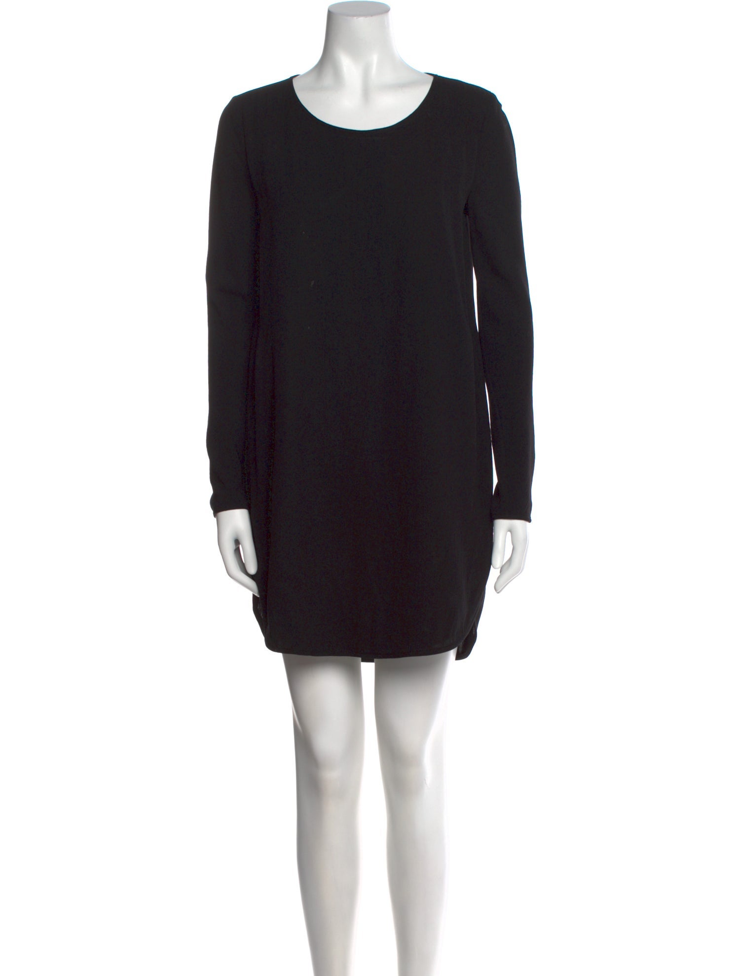 Theory Scoop Neck Mini Dress