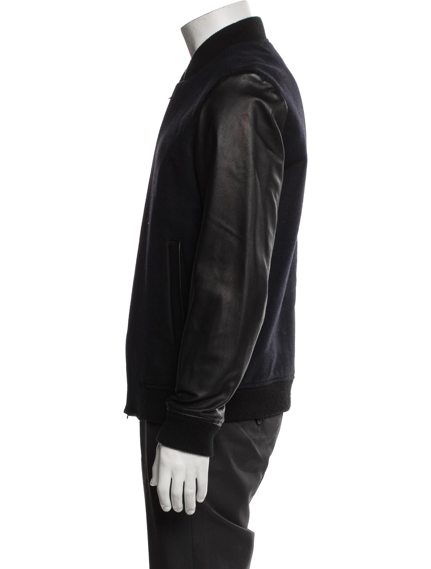 Theory Virgin Wool Bomber Jacket