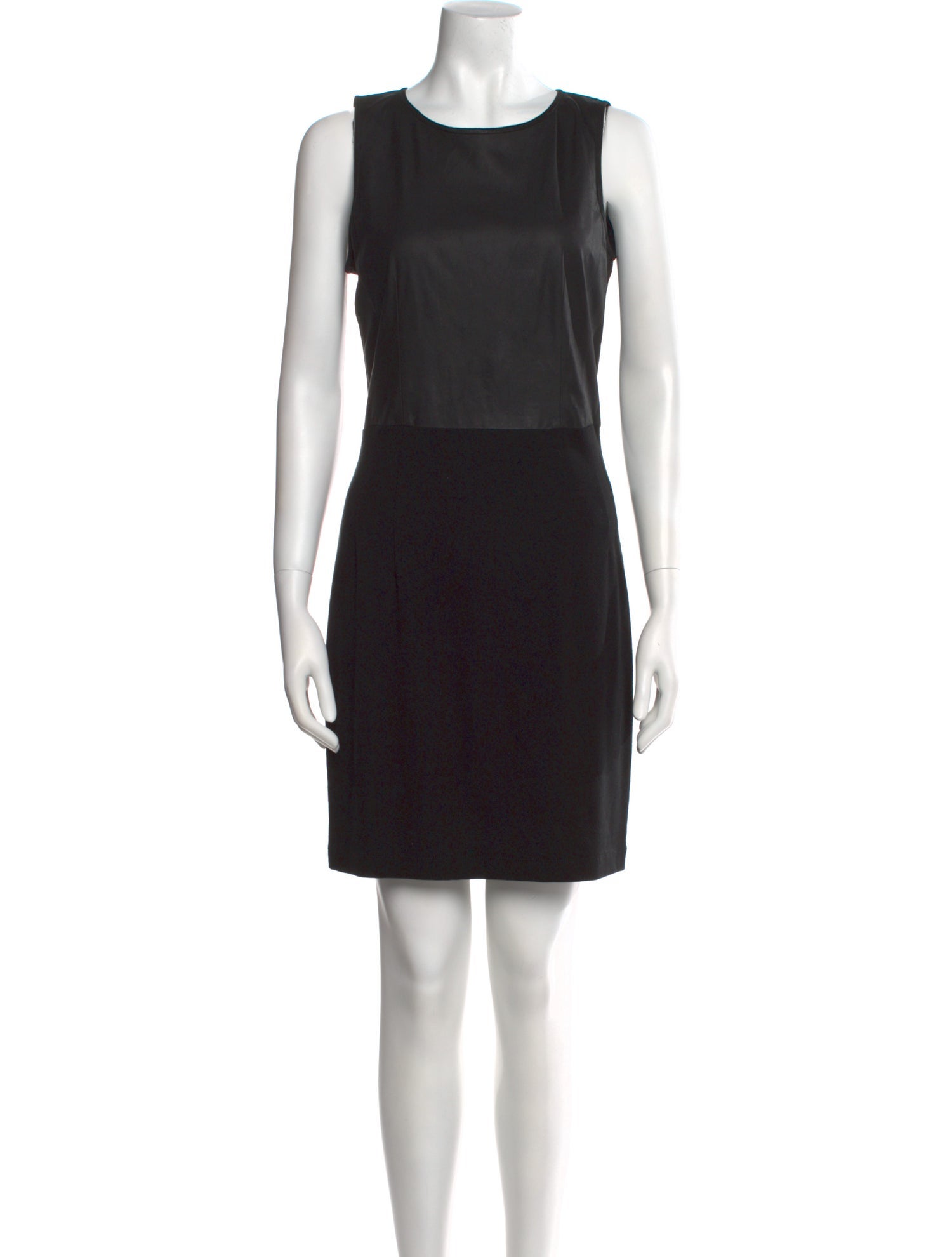 Theory Scoop Neck Mini Dress