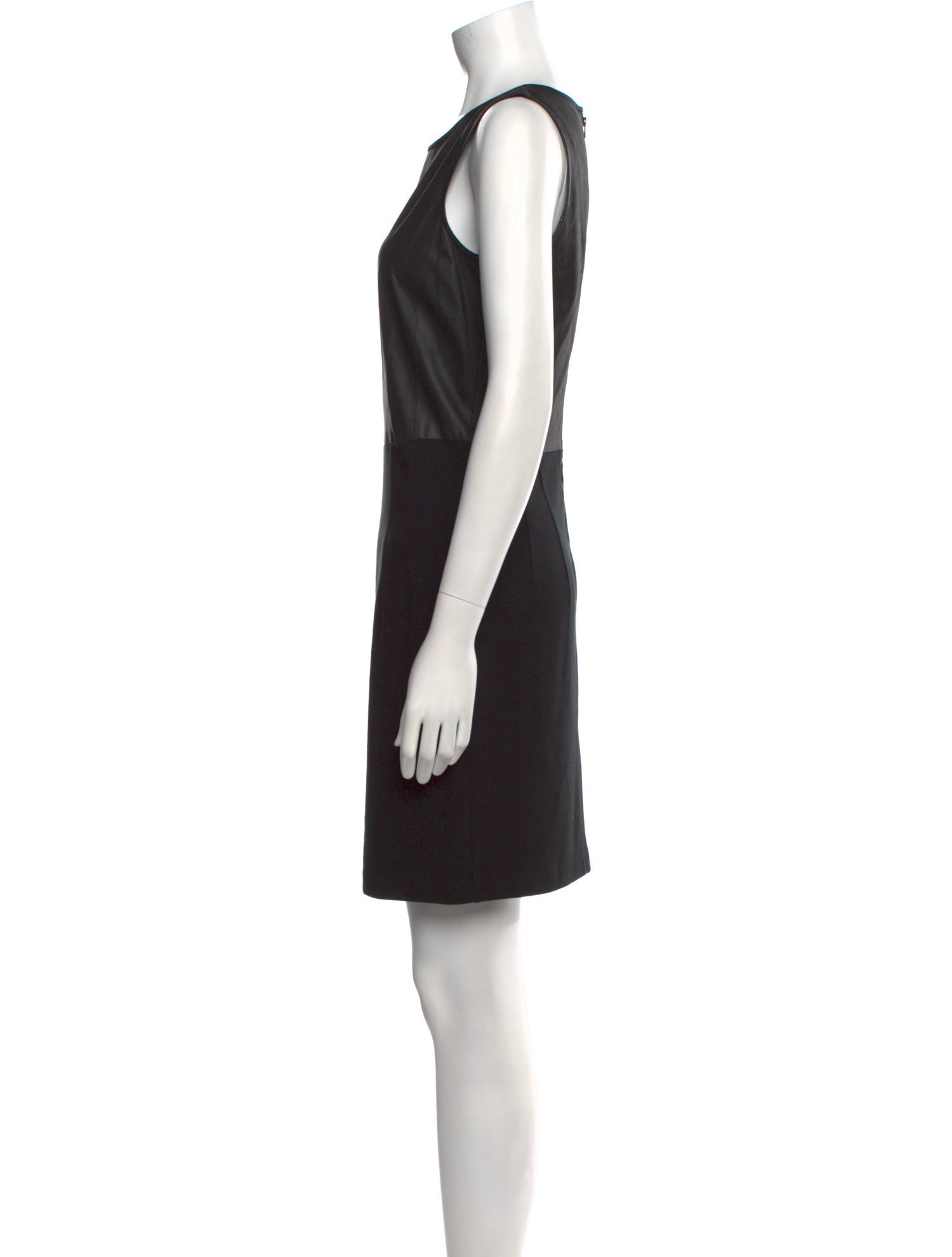 Theory Scoop Neck Mini Dress
