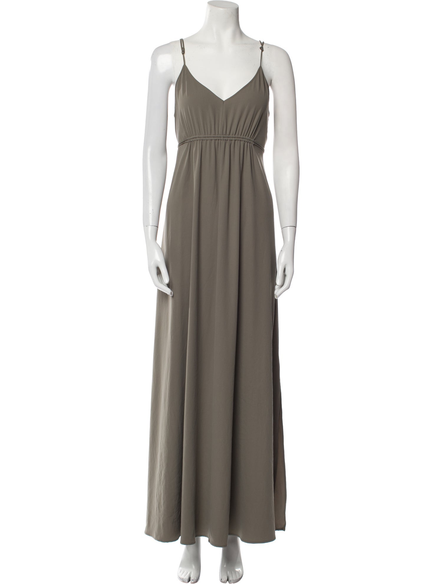 Theory V-Neck Long Dress