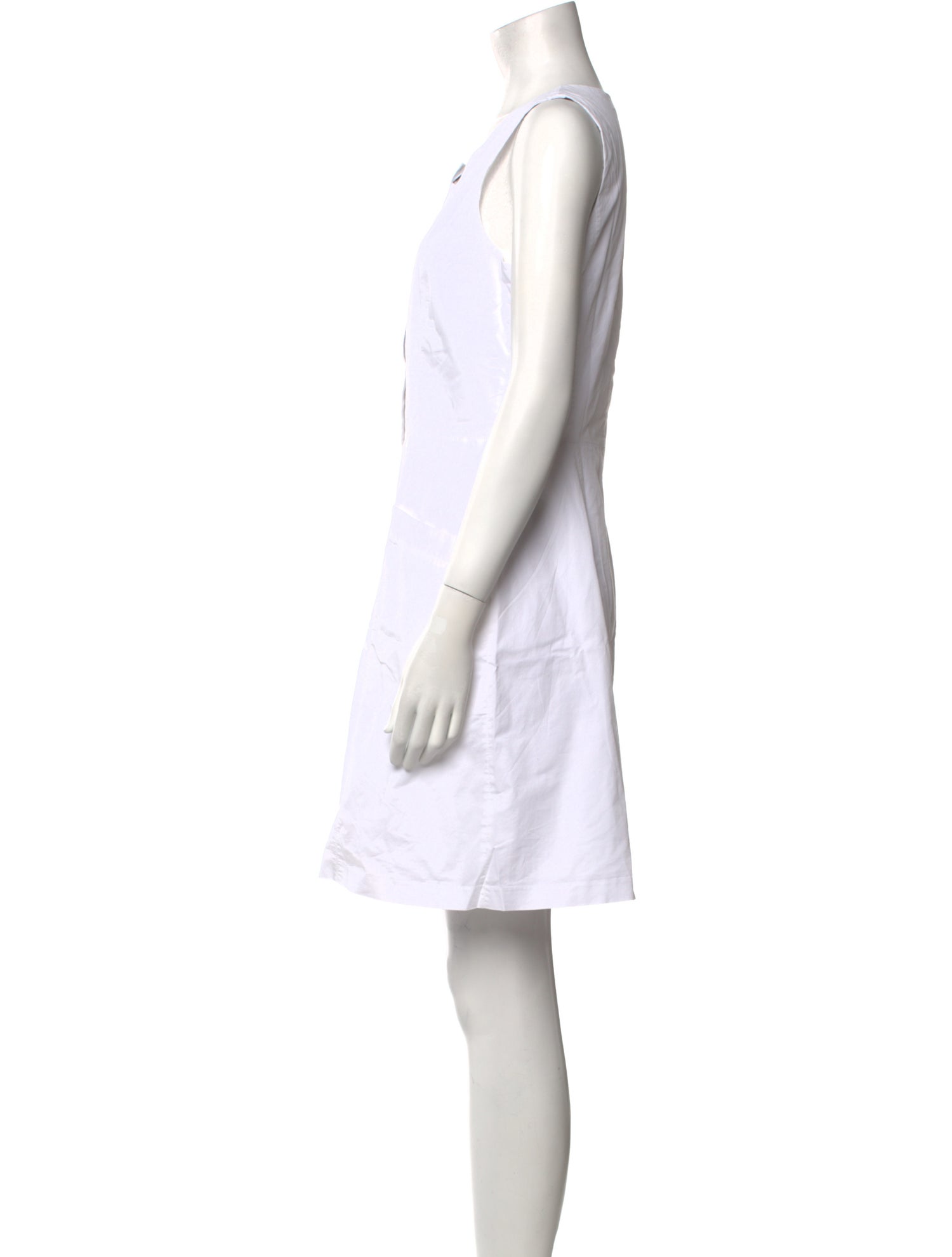 Theory Scoop Neck Mini Dress