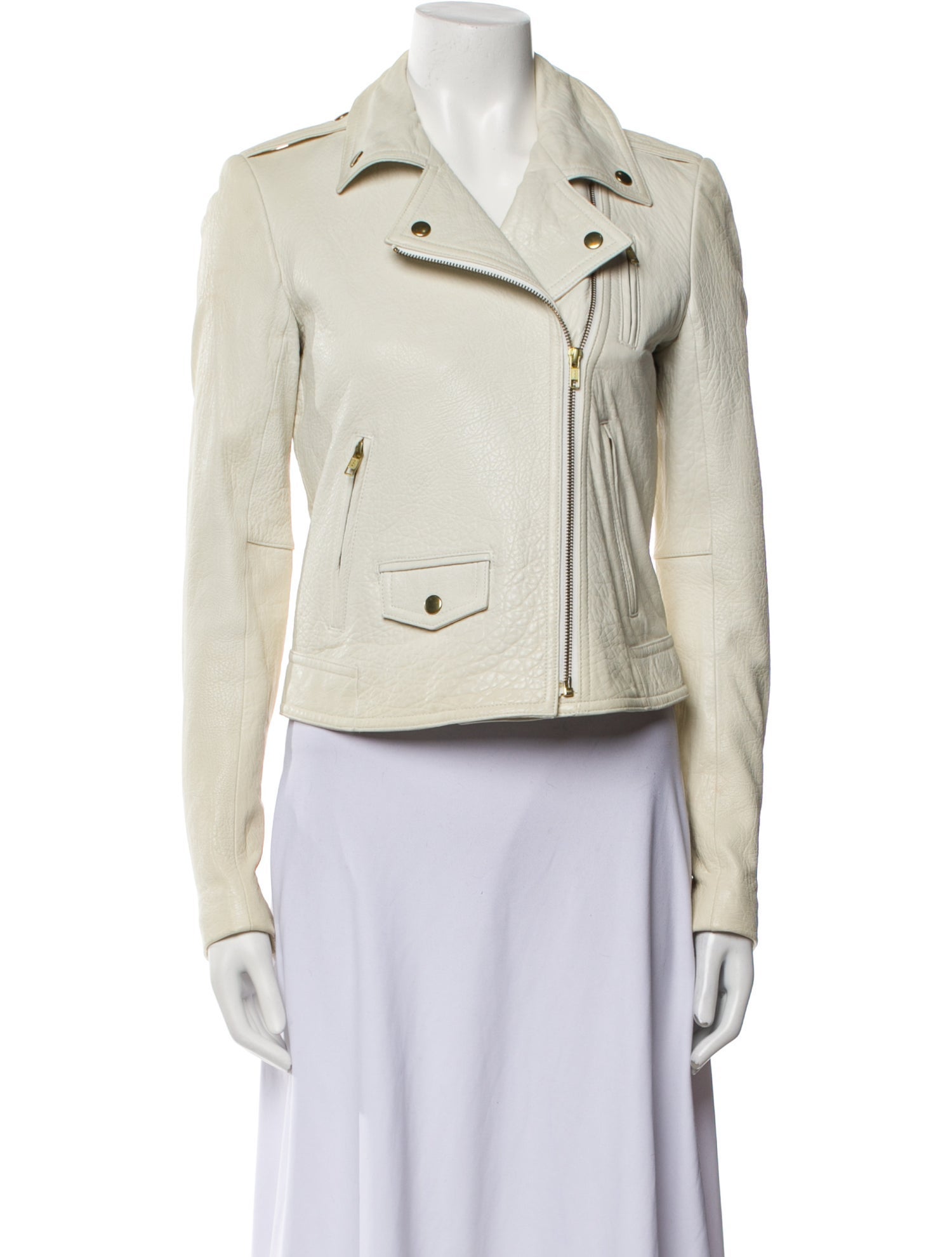 Theory Leather Biker Jacket