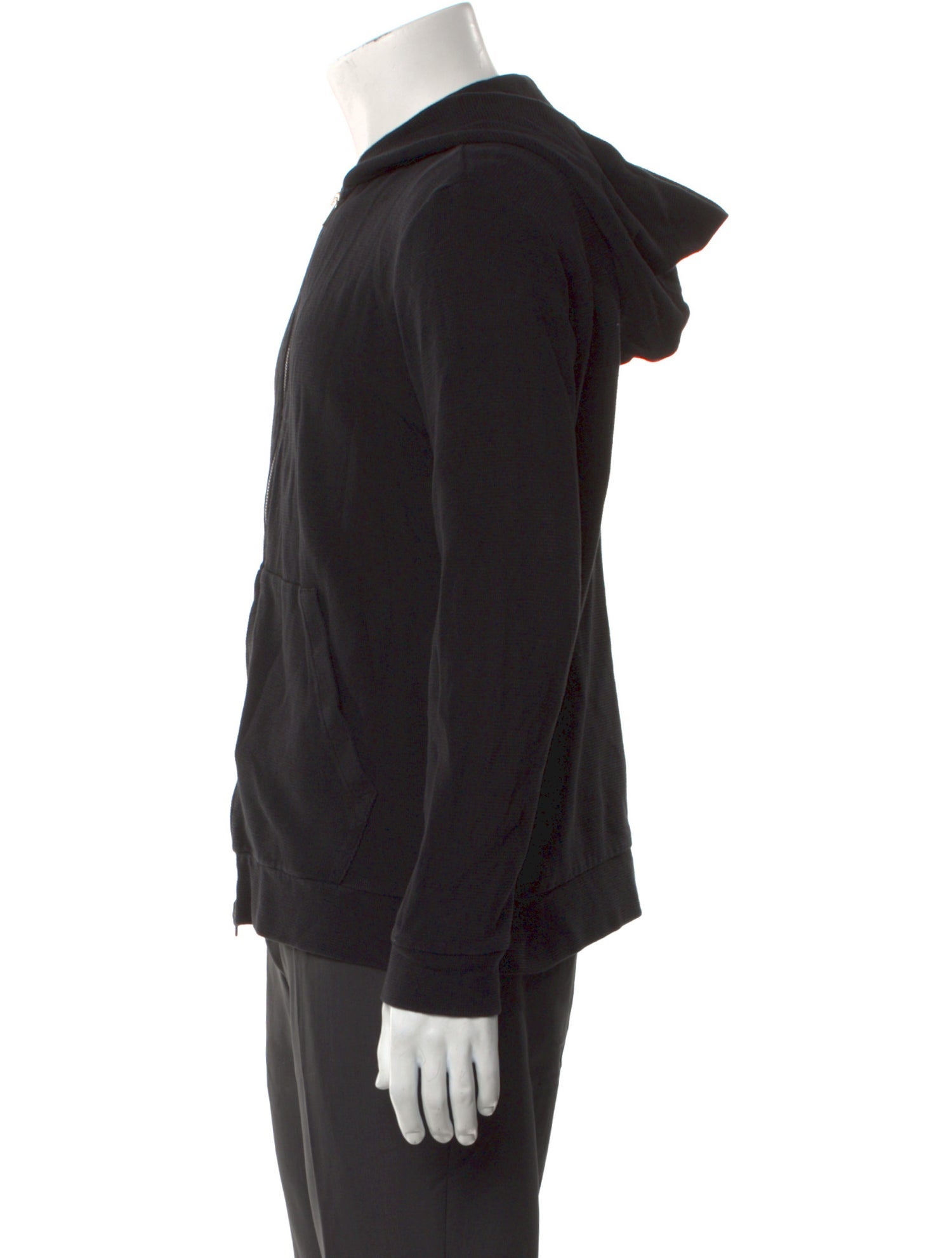 Theory V-Neck Long Sleeve Hoodie