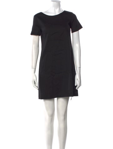Theory Dresses Linen Mini Dress Petite