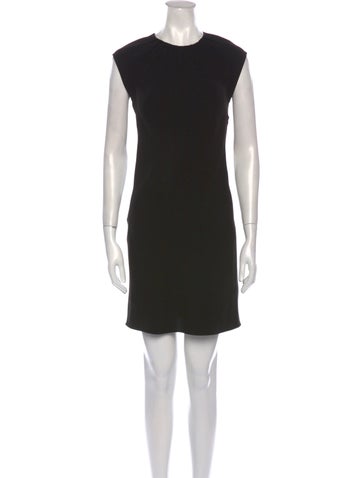 Theory Dresses Crew Neck Mini Dress Petite