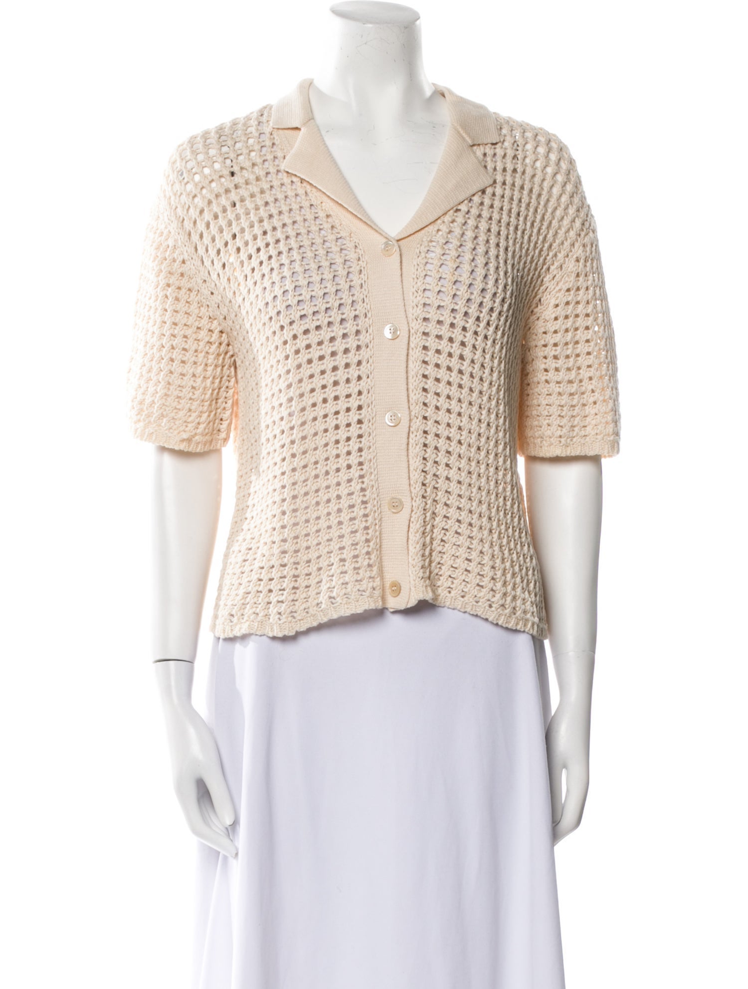 Theory V-Neck Short Sleeve Crop Top