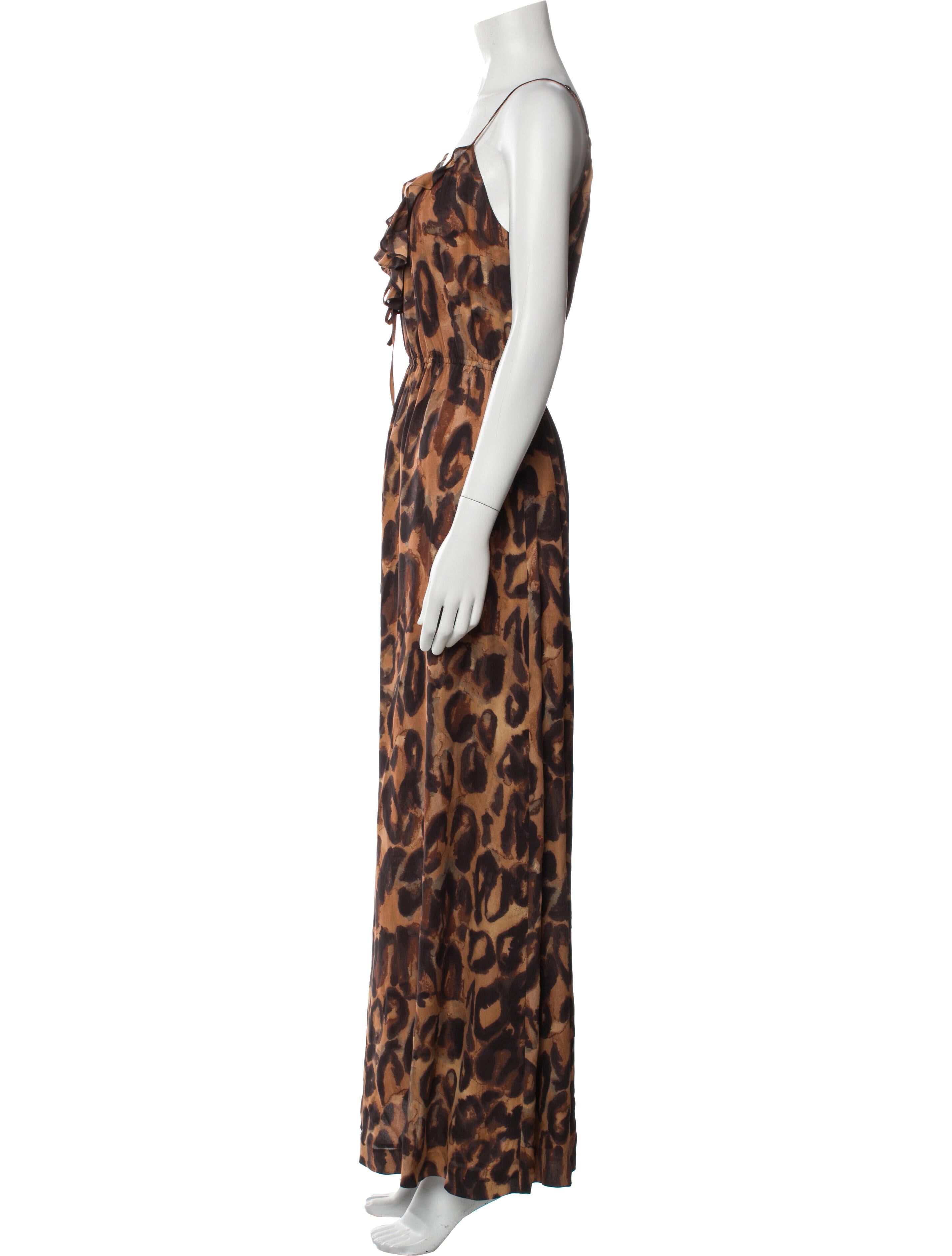 Theory Silk Long Dress