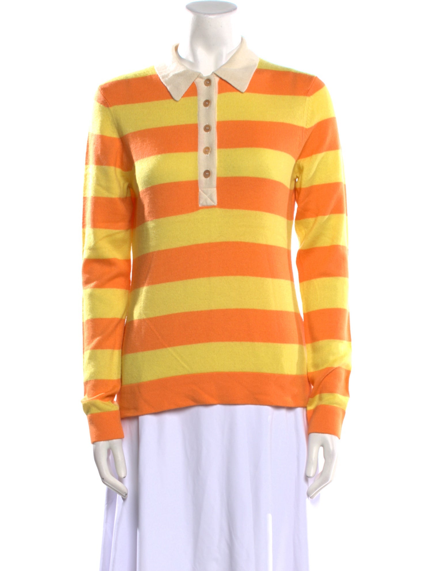Theory Silk Striped Sweater