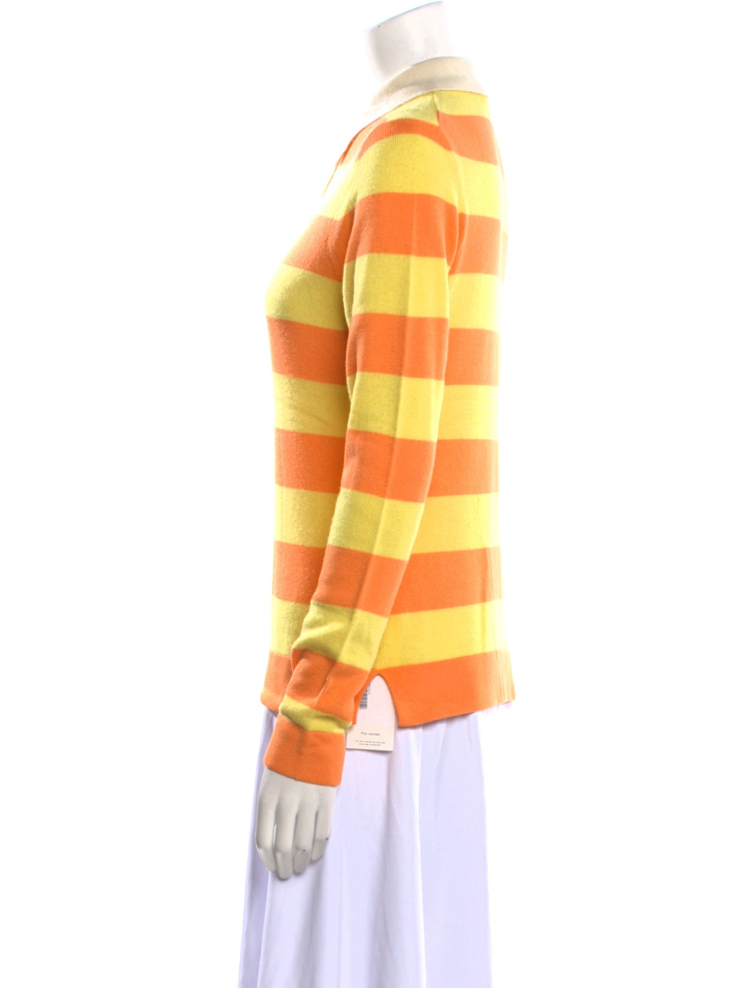 Theory Silk Striped Sweater