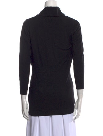 Theory Wool Open Front Sweater