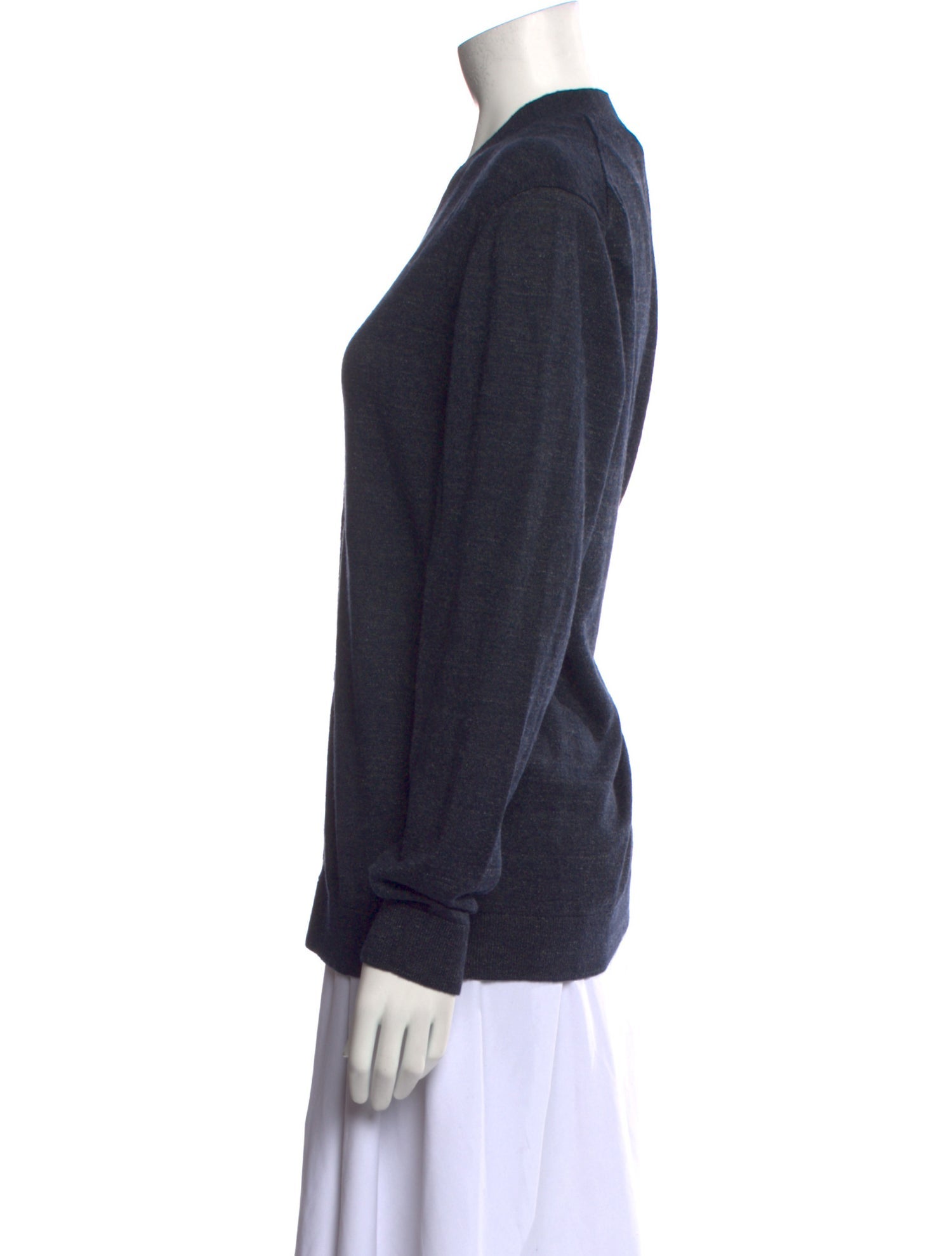 Theory Linen V-Neck Sweater w/ Tags