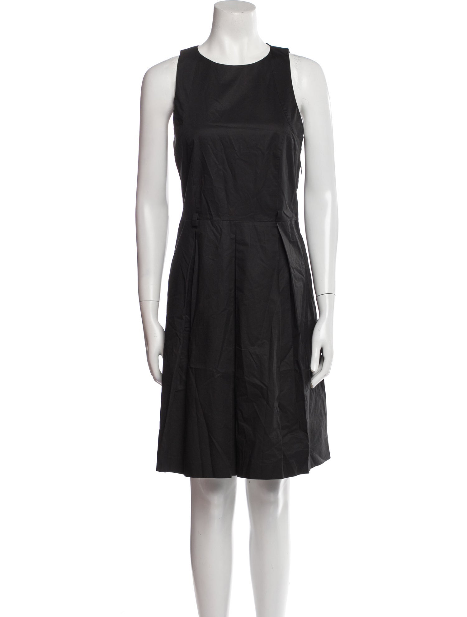 Theory Scoop Neck Knee-Length Dress