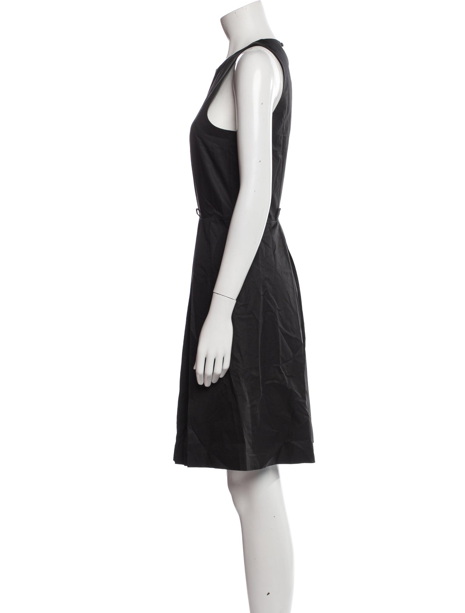 Theory Scoop Neck Knee-Length Dress