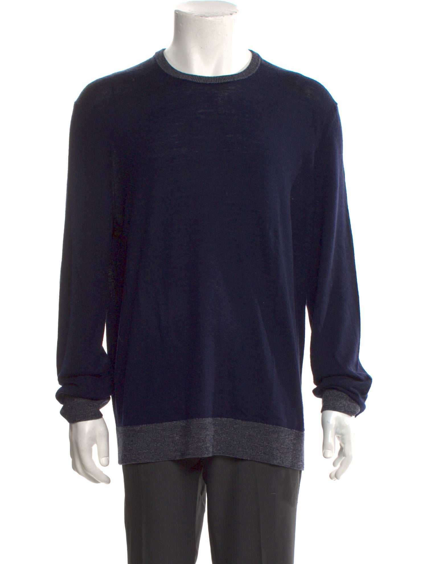 Theory Merino Wool Crew Neck Pullover