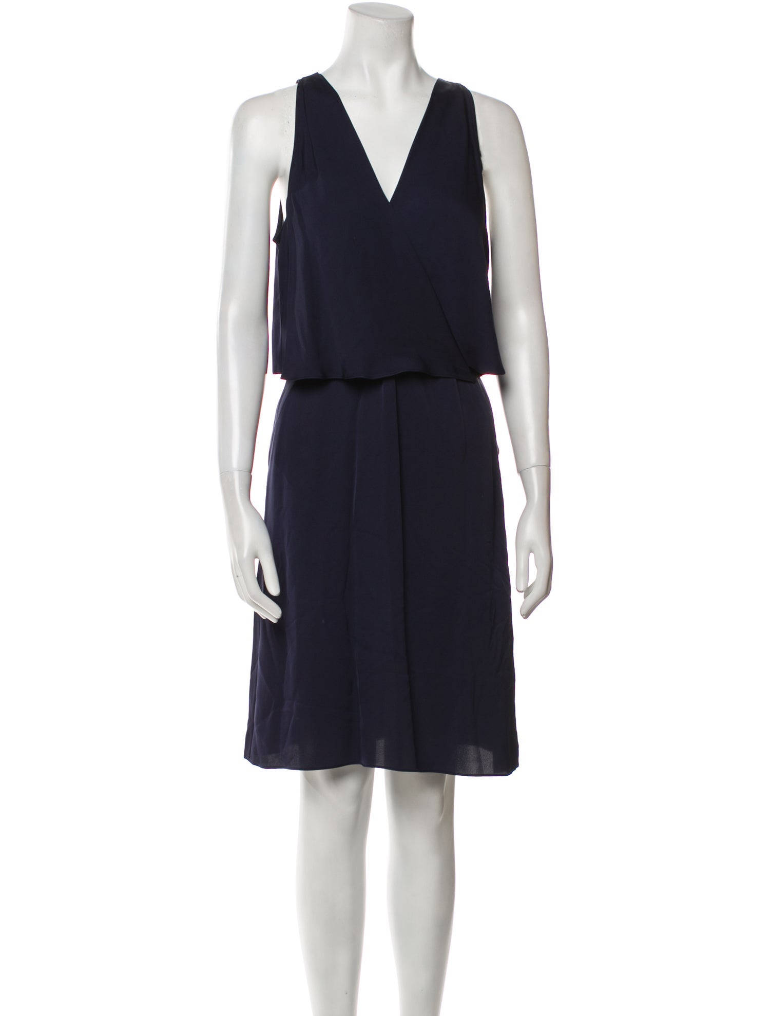 Theory Silk Knee-Length Dress