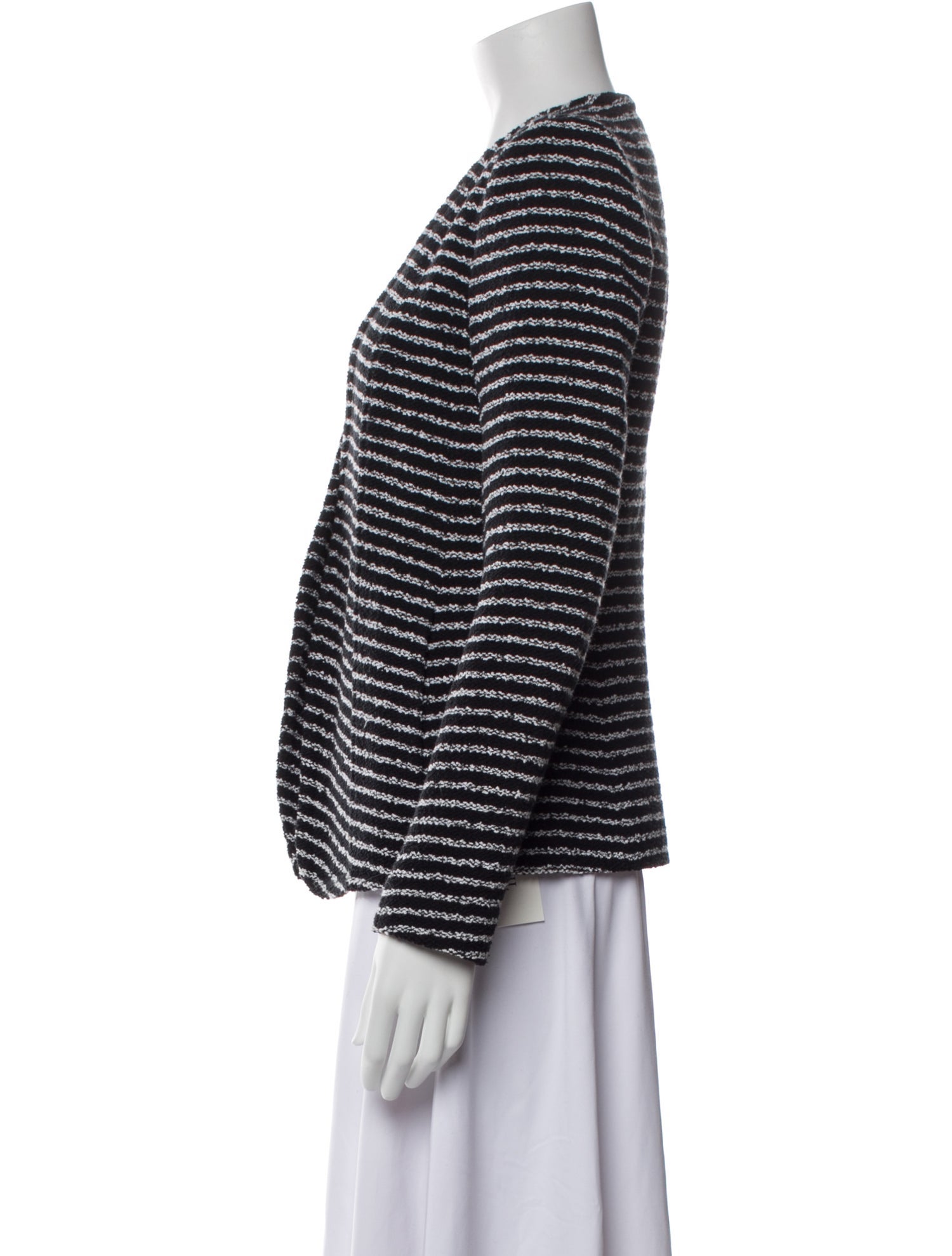 Theory Striped Evening Jacket