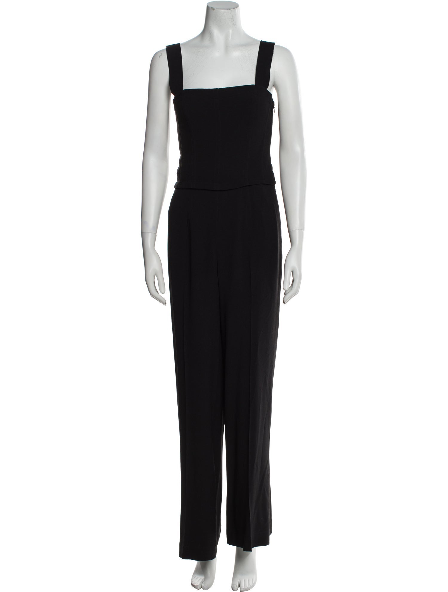 Theory Square Neckline Jumpsuit