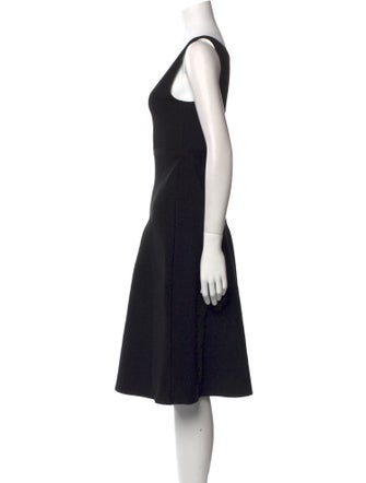 Theory Scoop Neck Knee-Length Dress