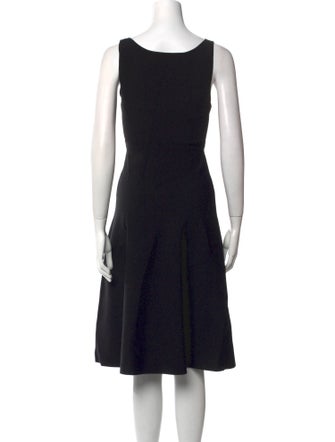 Theory Scoop Neck Knee-Length Dress