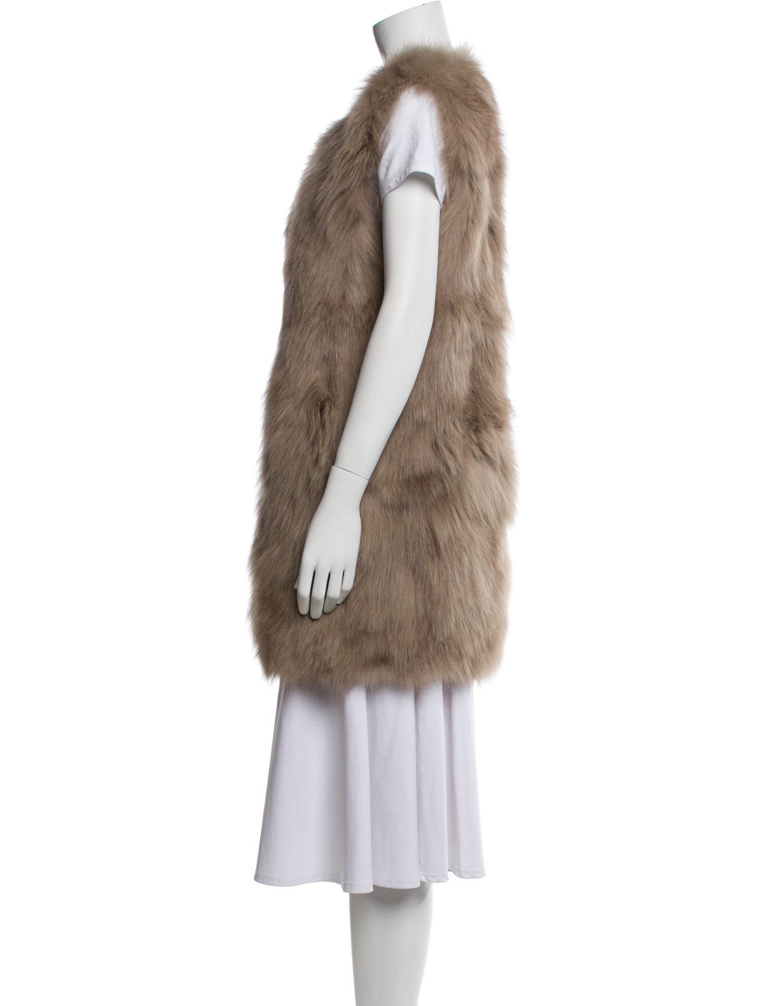 Theory Fox Fur Jacket
