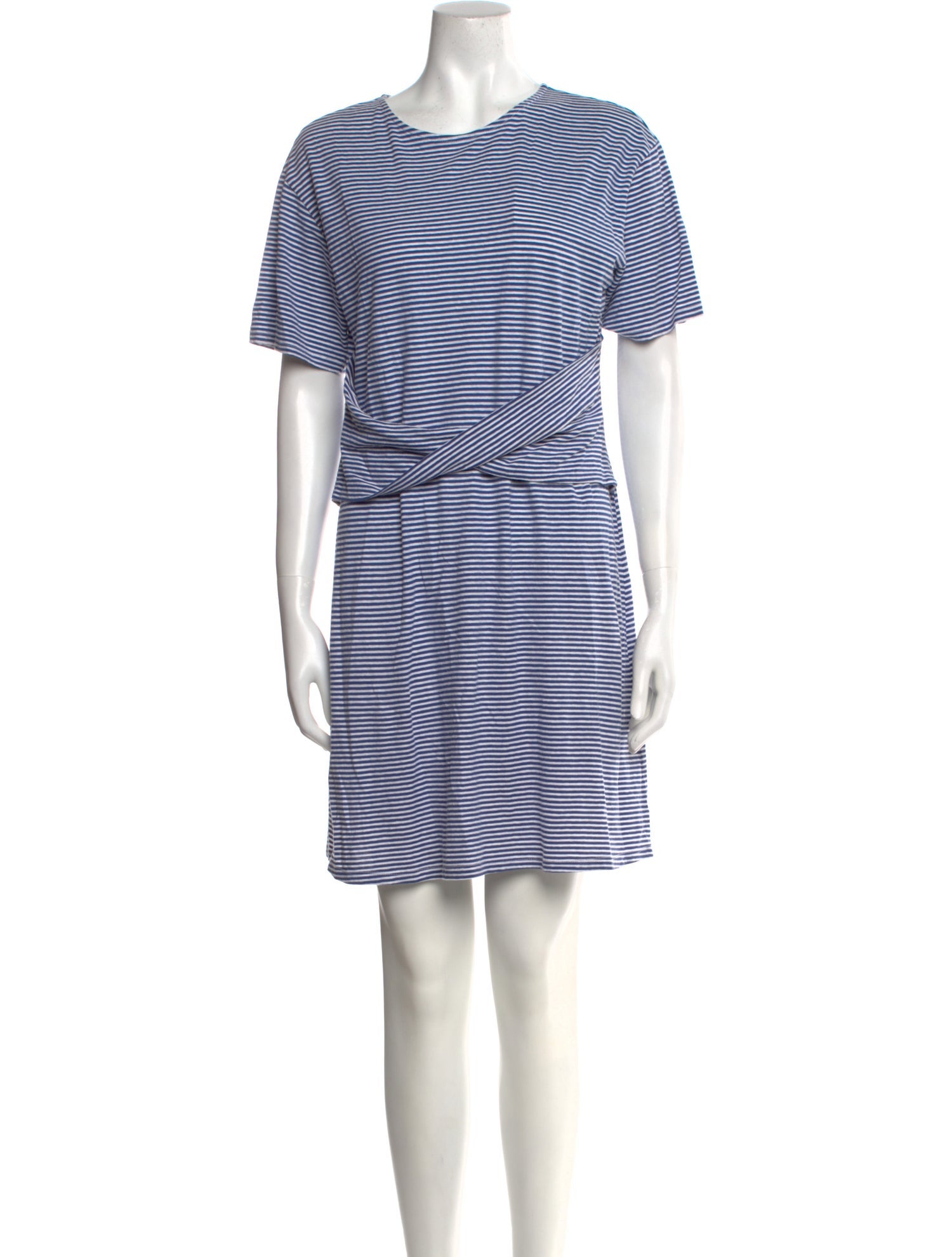 Theory Striped Mini Dress