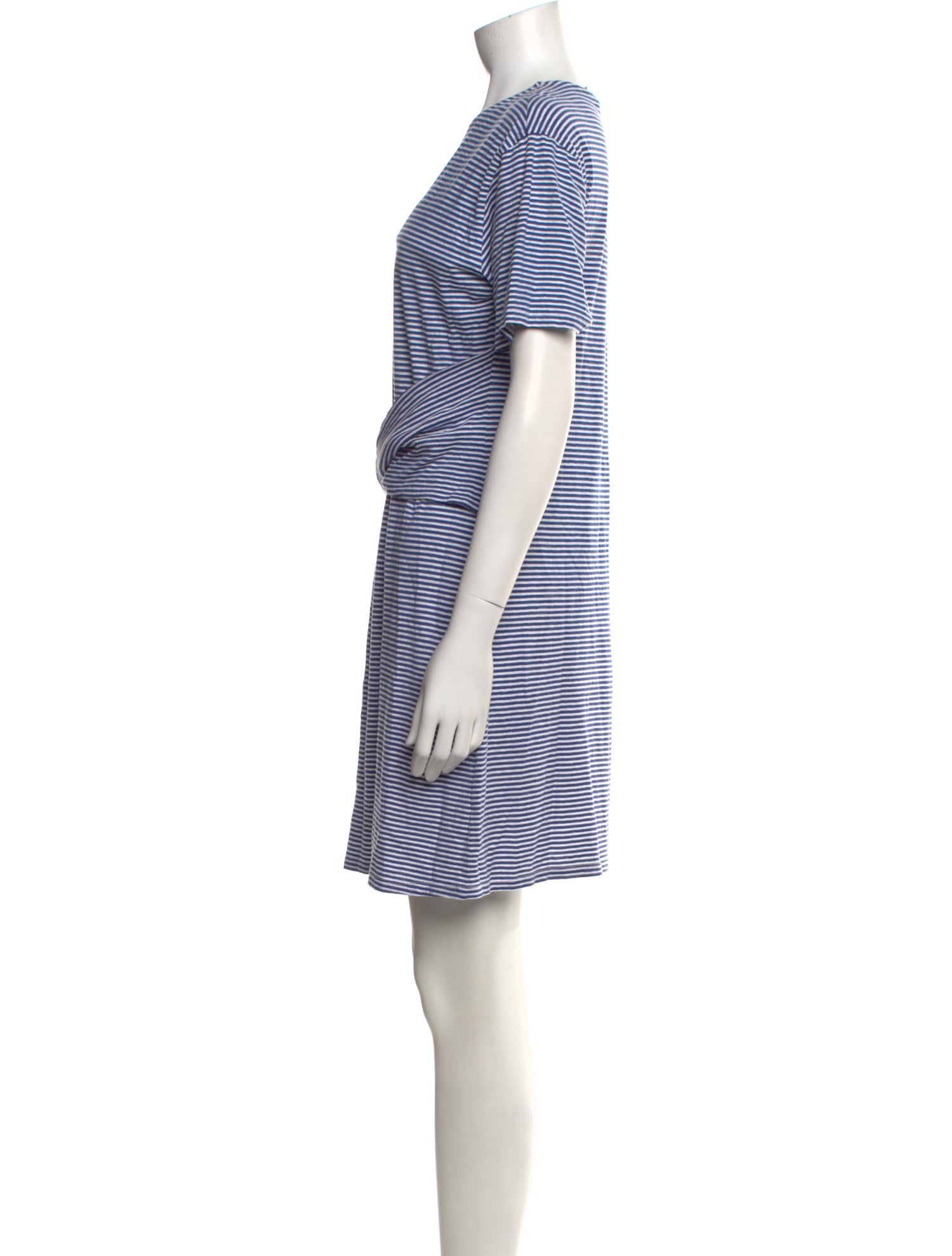 Theory Striped Mini Dress