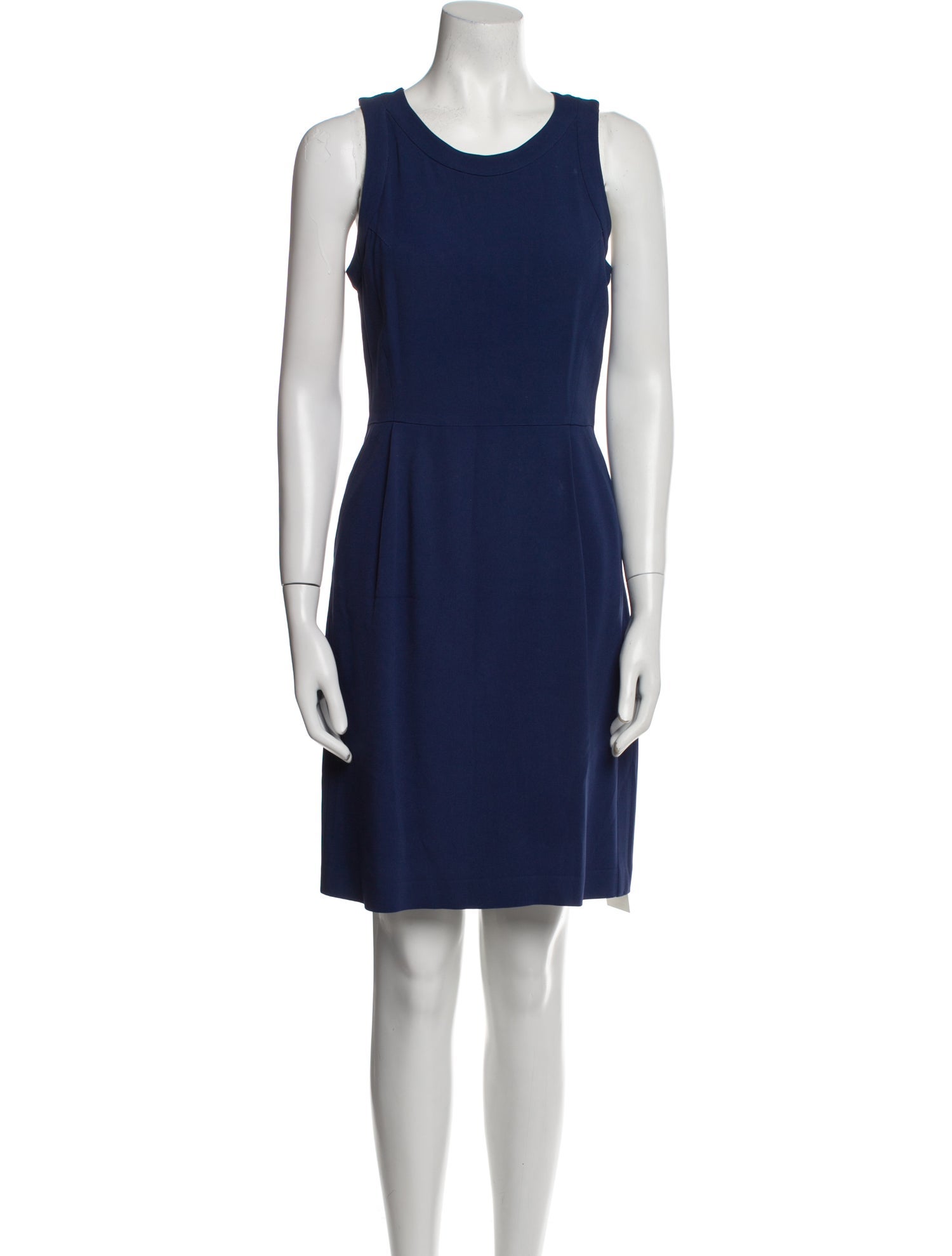 Theory Scoop Neck Knee-Length Dress