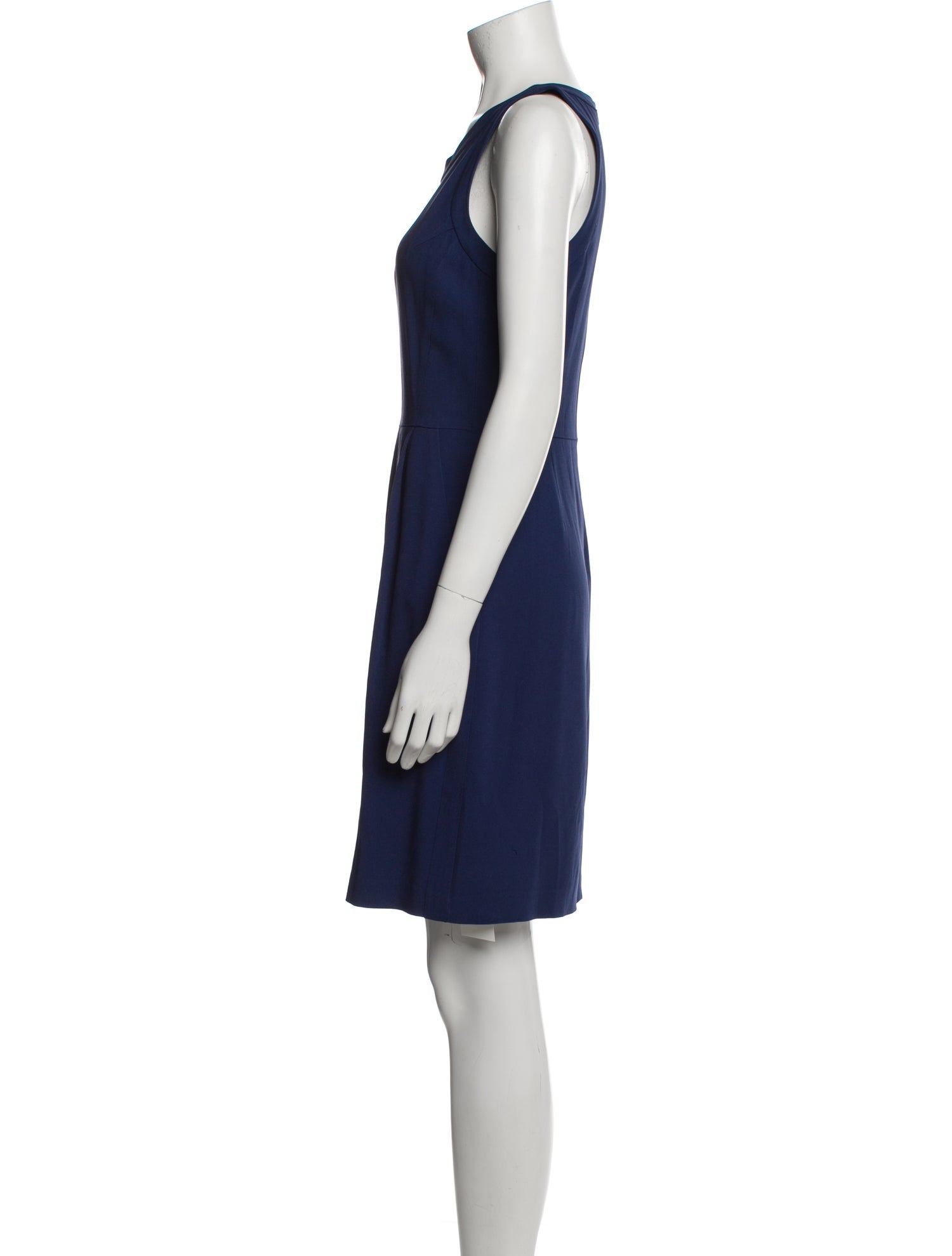 Theory Scoop Neck Knee-Length Dress