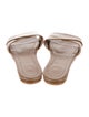 Theory Leather Slides