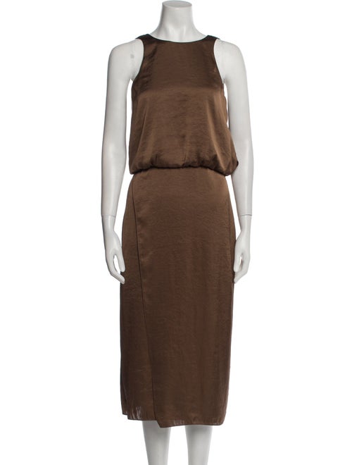 Theory Bateau Neckline Long Dress