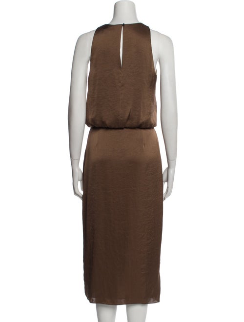 Theory Bateau Neckline Long Dress