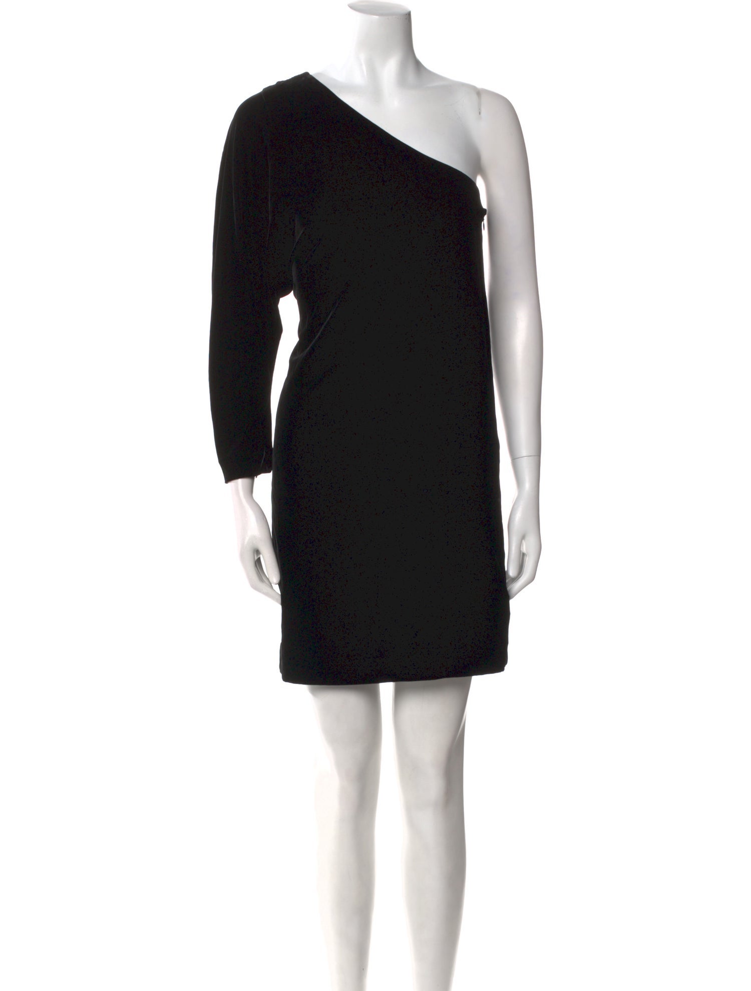 Theory One-Shoulder Mini Dress