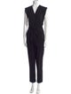 Theory Wool V-Neck Jumpsuit