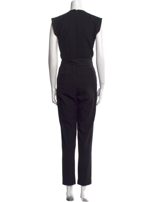 Theory Wool V-Neck Jumpsuit