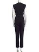 Theory Wool V-Neck Jumpsuit
