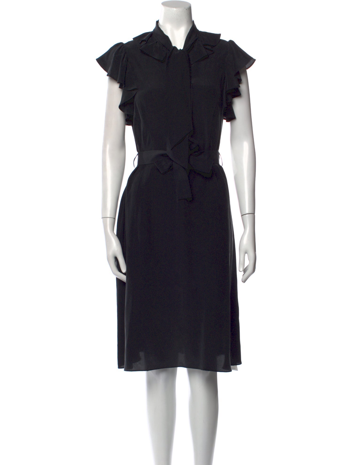 Theory Silk Midi Length Dress