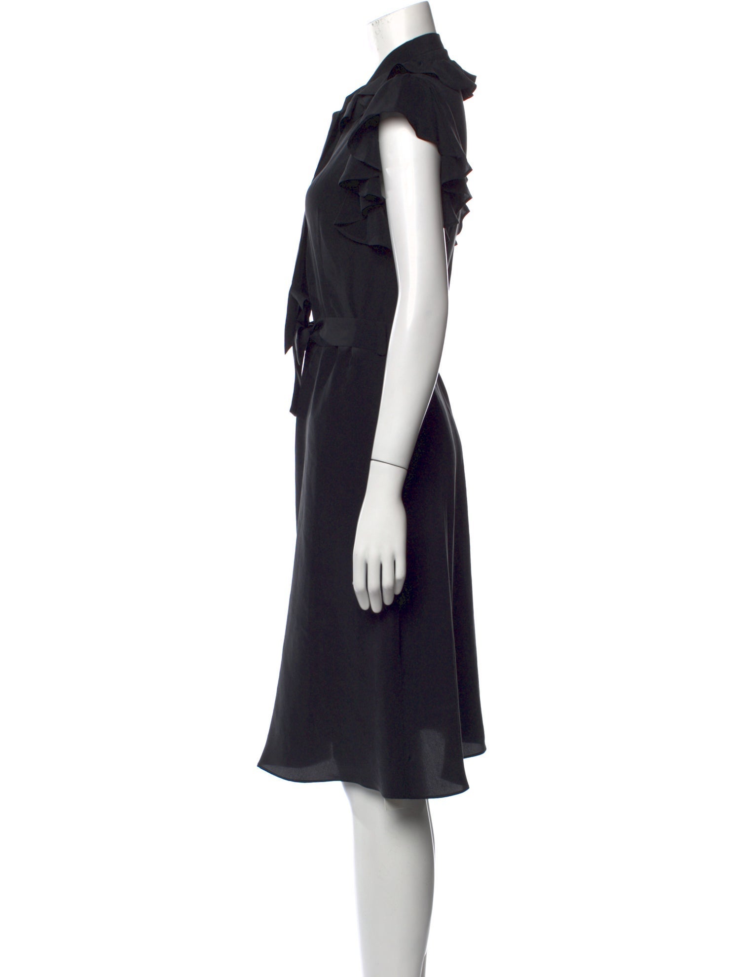 Theory Silk Midi Length Dress